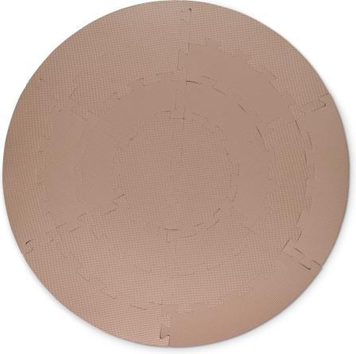 Thats Mine Foam mat cirkel light brown - ronde Speelmat - Speelmat - Play mat